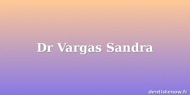 Dr Vargas Sandra