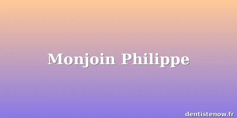 Monjoin Philippe