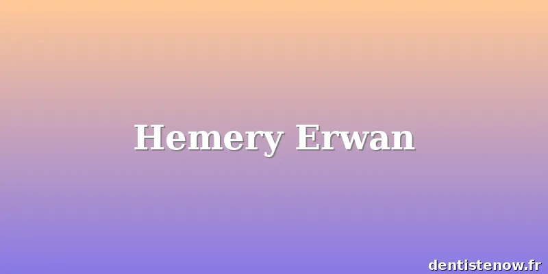 Hemery Erwan
