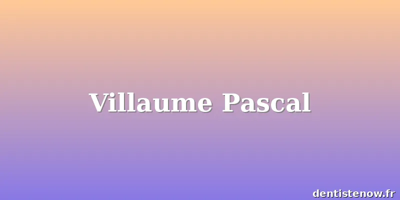 Villaume Pascal