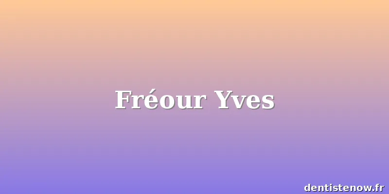 Fréour Yves