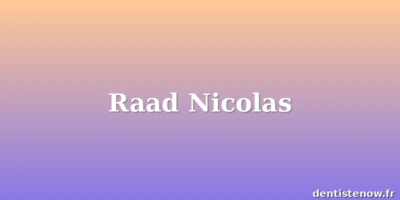 Raad Nicolas