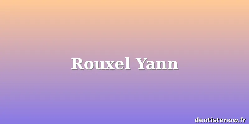 Rouxel Yann