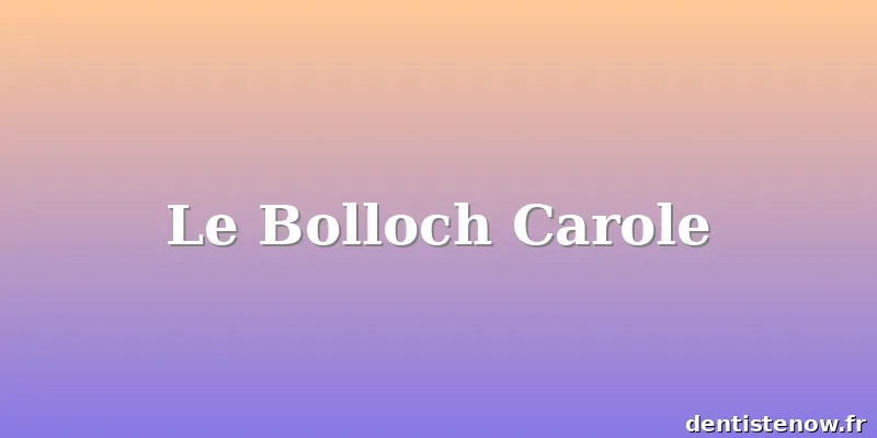 Le Bolloch Carole