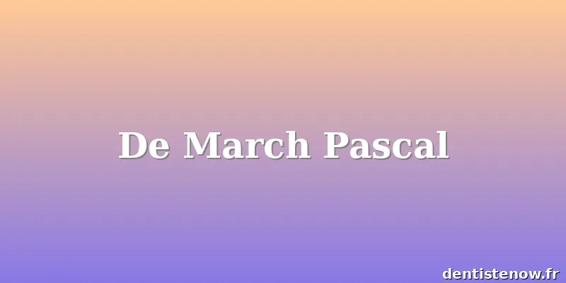 De March Pascal