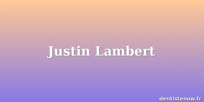 Justin Lambert