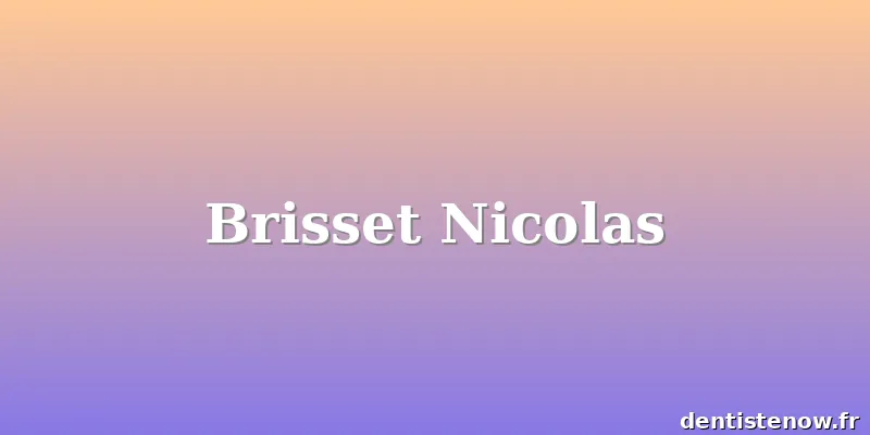 Brisset Nicolas