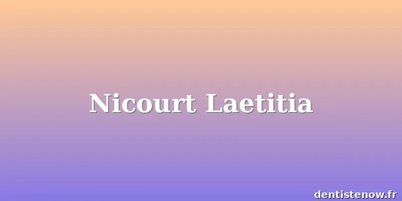 Nicourt Laetitia