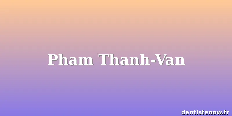 Pham Thanh-Van