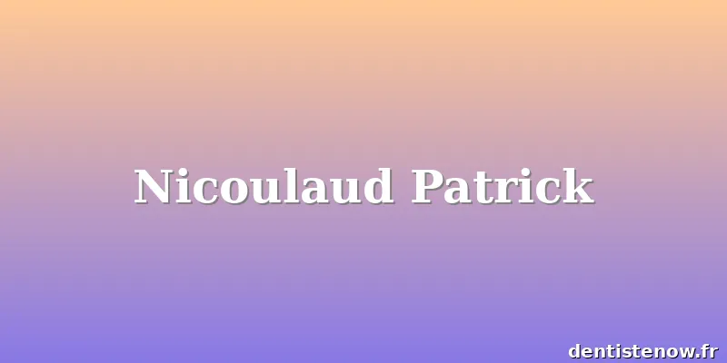 Nicoulaud Patrick