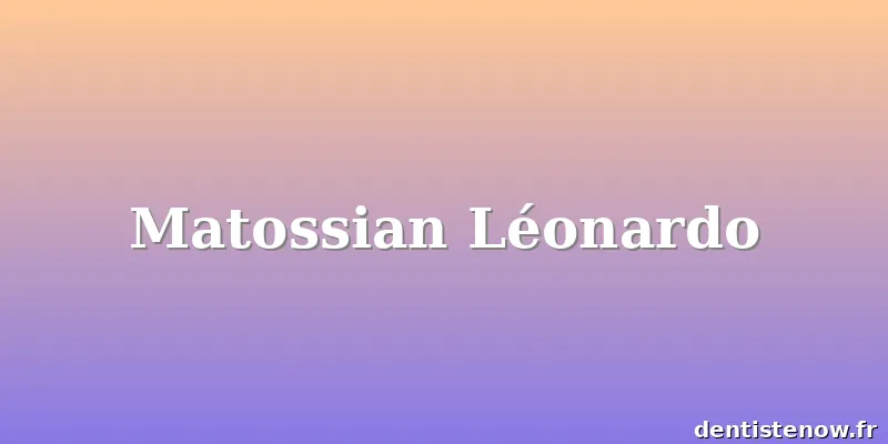 Matossian Léonardo