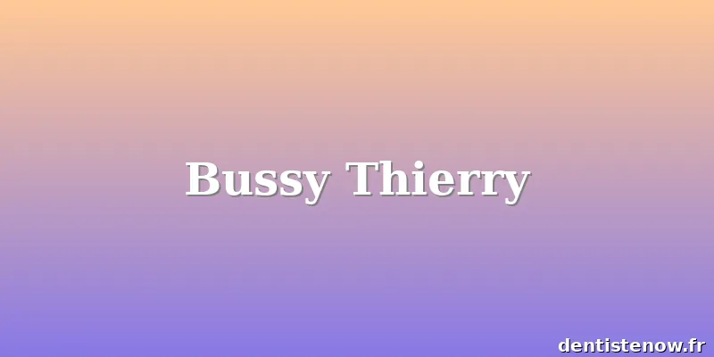 Bussy Thierry