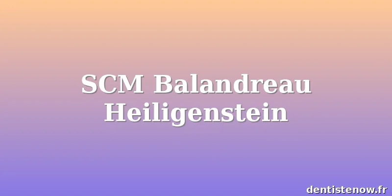 SCM Balandreau Heiligenstein
