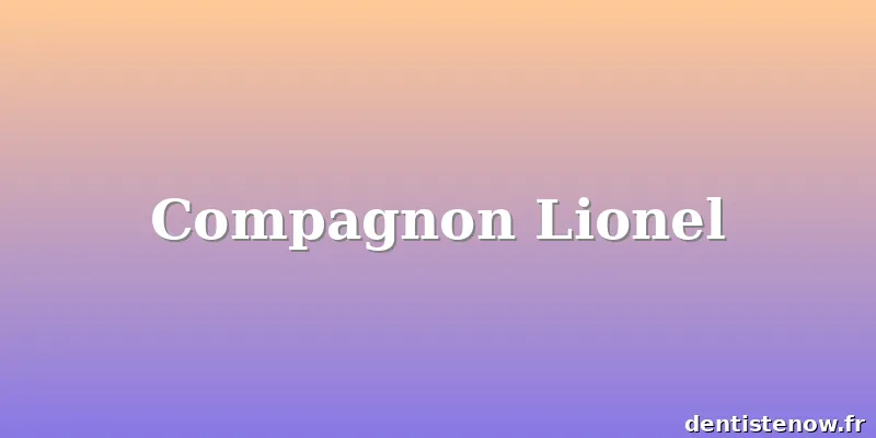 Compagnon Lionel