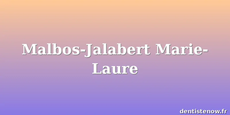 Malbos-Jalabert Marie-Laure