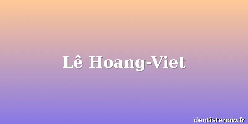 Lê Hoang-Viet