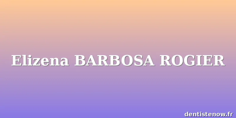 Elizena BARBOSA ROGIER