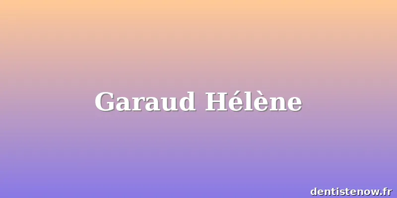 Garaud Hélène