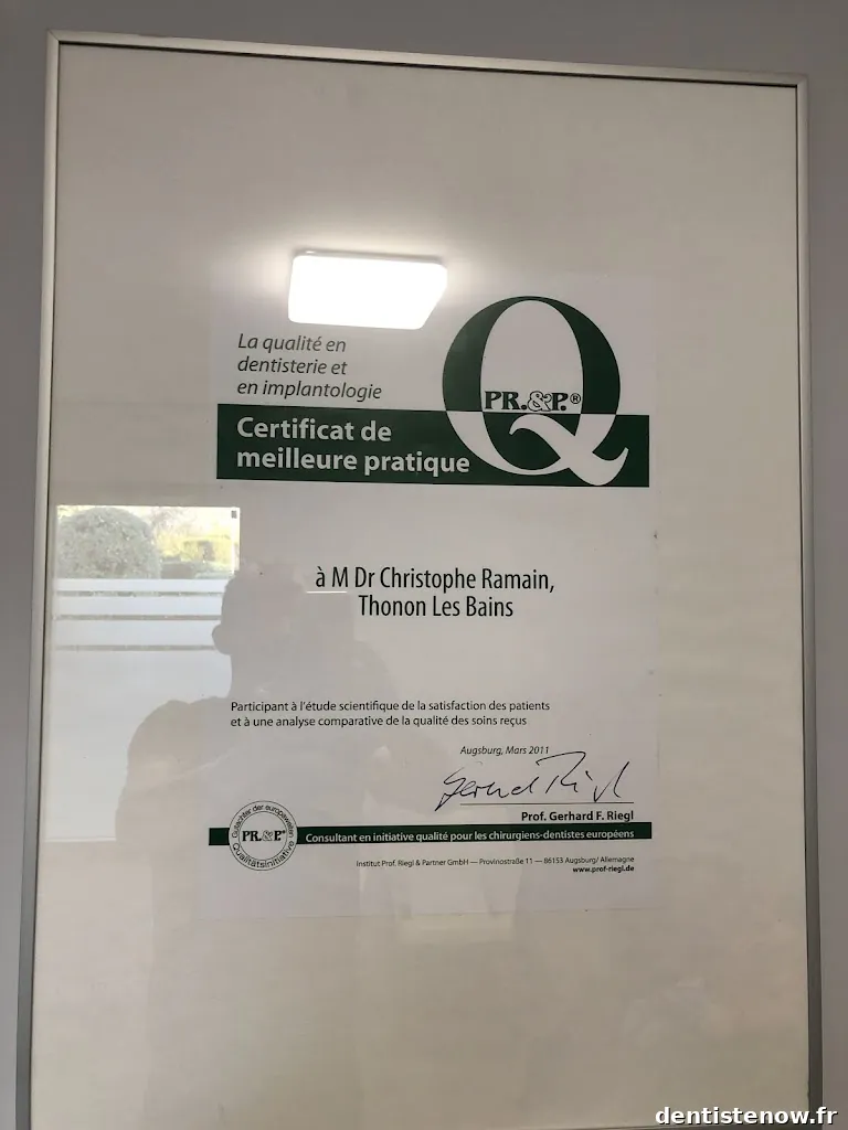 Dr Christophe Ramain