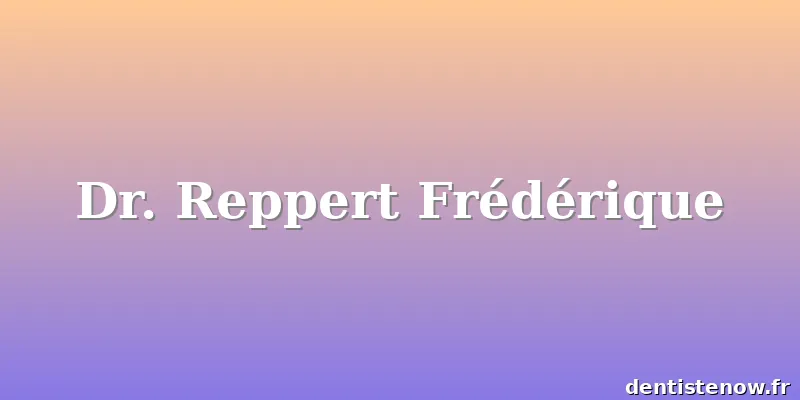 Dr. Reppert Frédérique