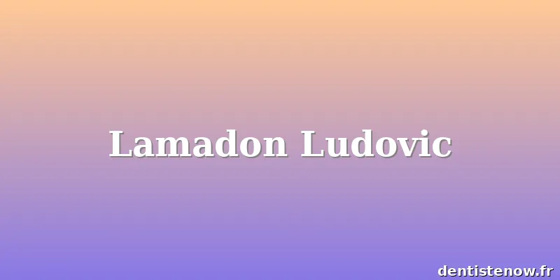 Lamadon Ludovic