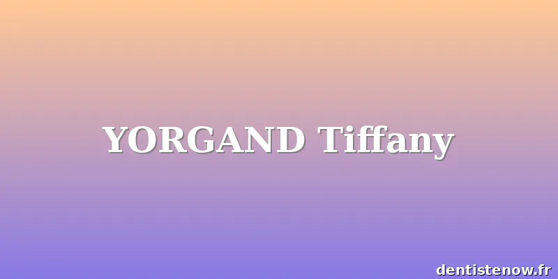 YORGAND Tiffany