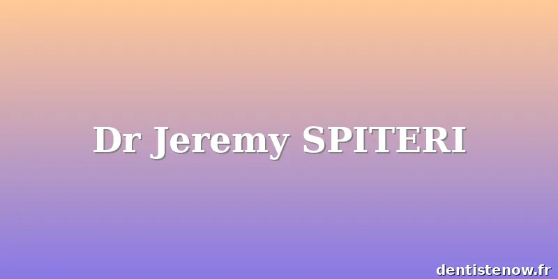 Dr Jeremy SPITERI