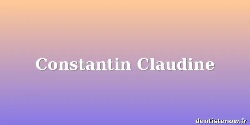 Constantin Claudine