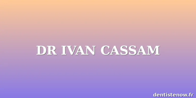 DR IVAN CASSAM