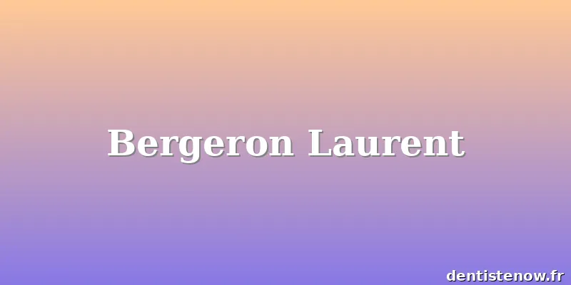 Bergeron Laurent