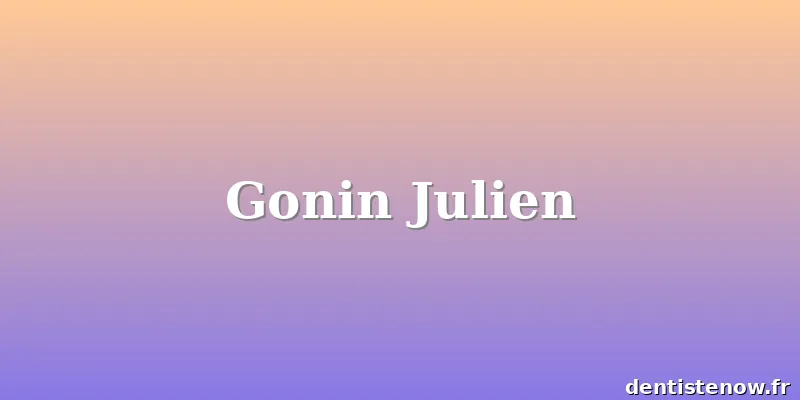 Gonin Julien
