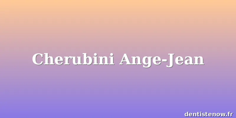 Cherubini Ange-Jean