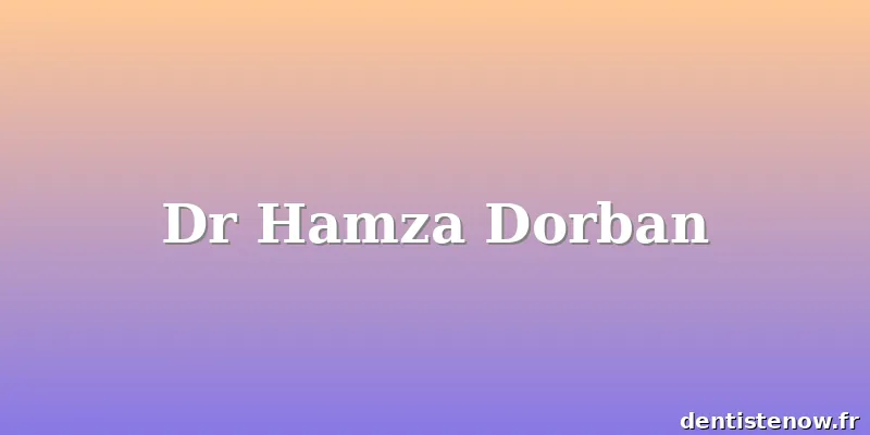 Dr Hamza Dorban