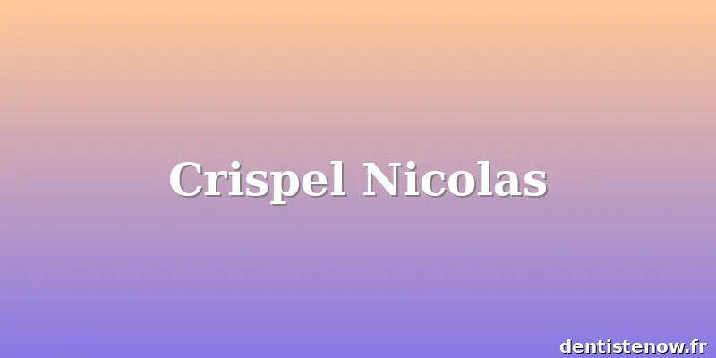 Crispel Nicolas