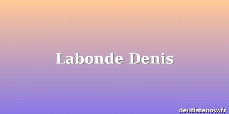 Labonde Denis