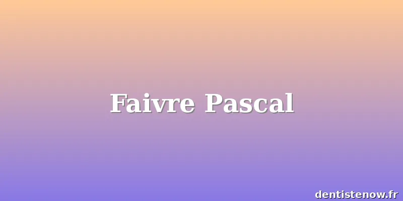 Faivre Pascal