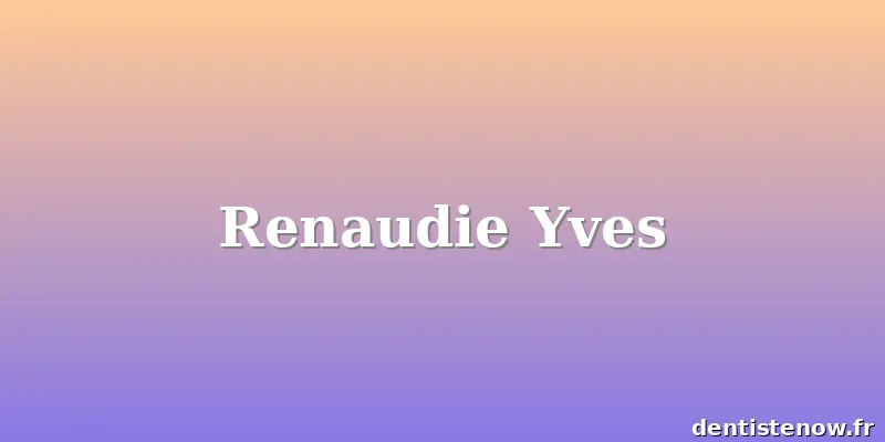 Renaudie Yves