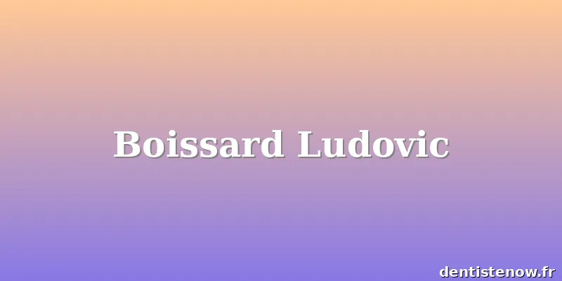 Boissard Ludovic