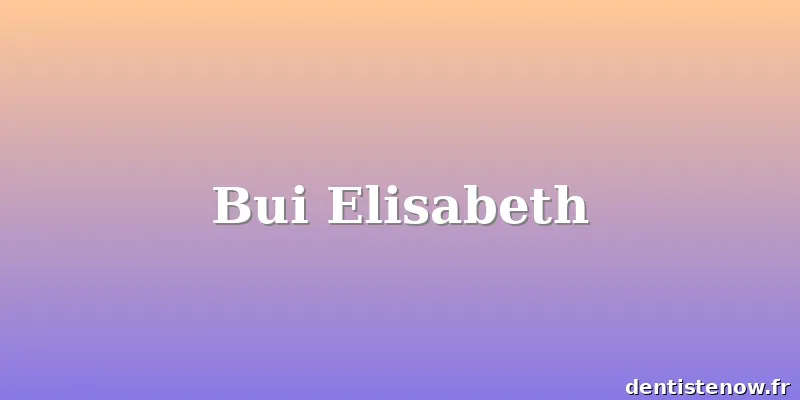 Bui Elisabeth
