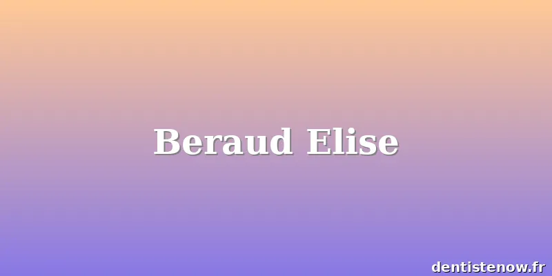 Beraud Elise