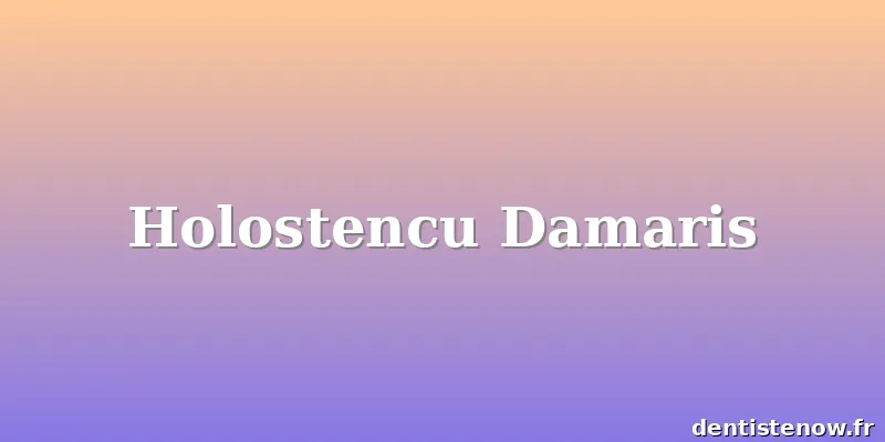 Holostencu Damaris