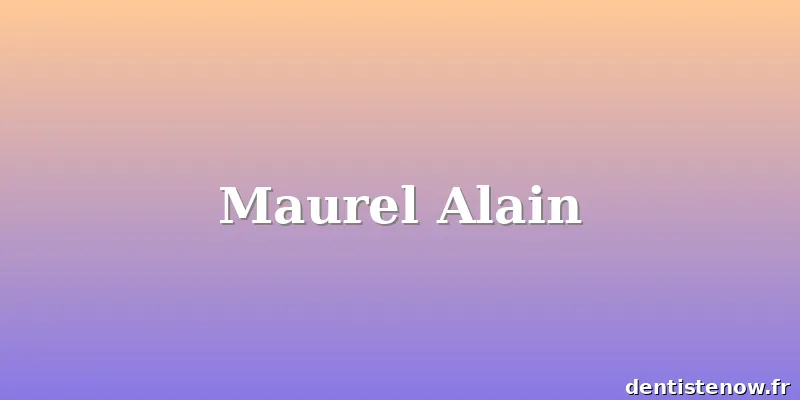 Maurel Alain