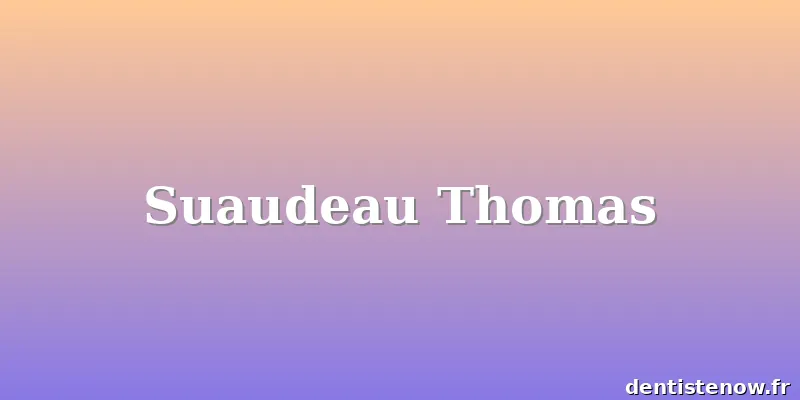 Suaudeau Thomas
