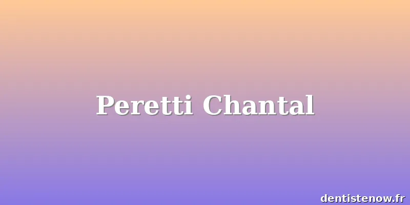 Peretti Chantal
