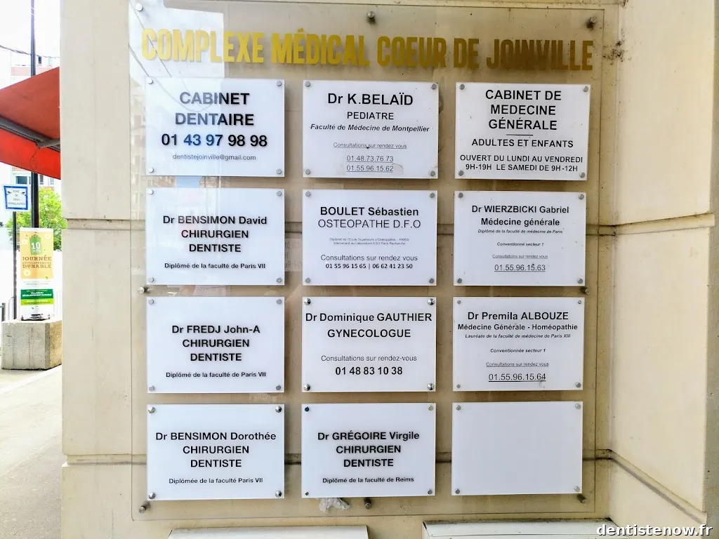 Cabinet Dentaire Cœur de Joinville