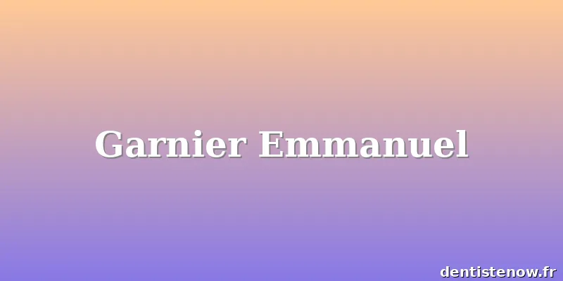 Garnier Emmanuel